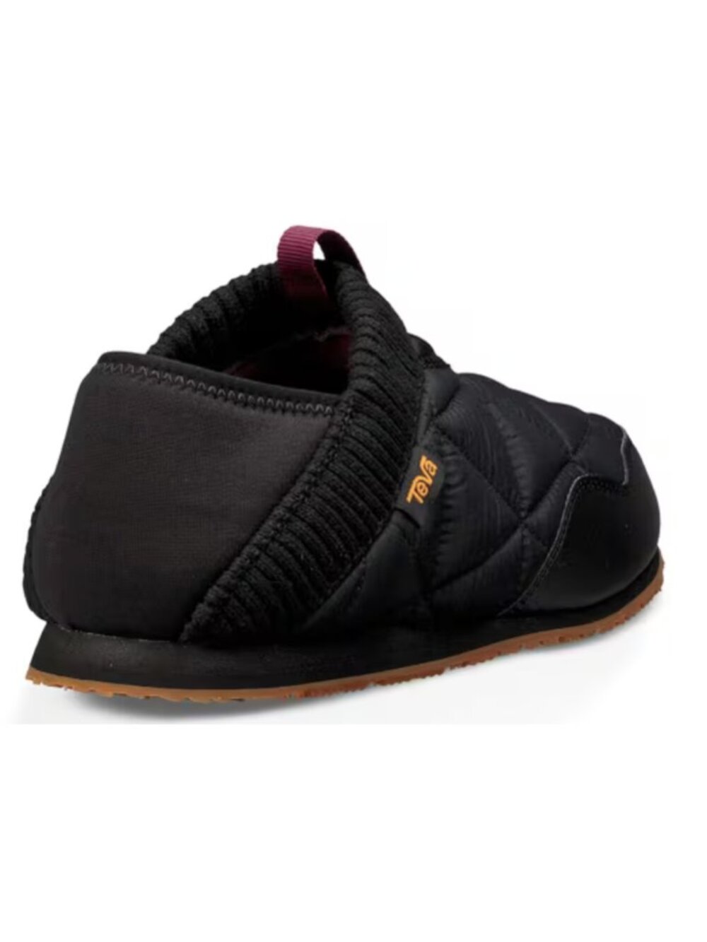 Teva Ember Moc Black Size 6 Slip On Moccasin Quilted Shoes - Picture 8 of 17